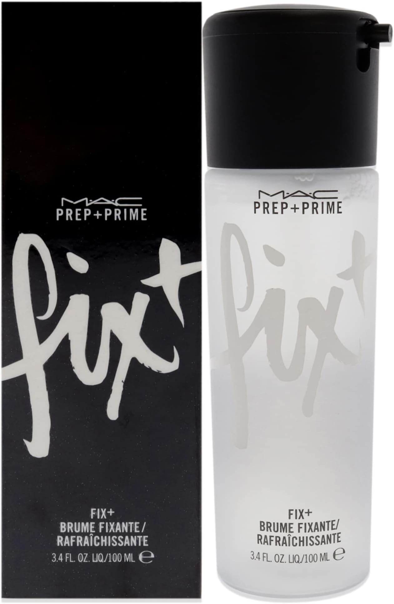 MAC Fix+ Setting Spray bottle packaging front view