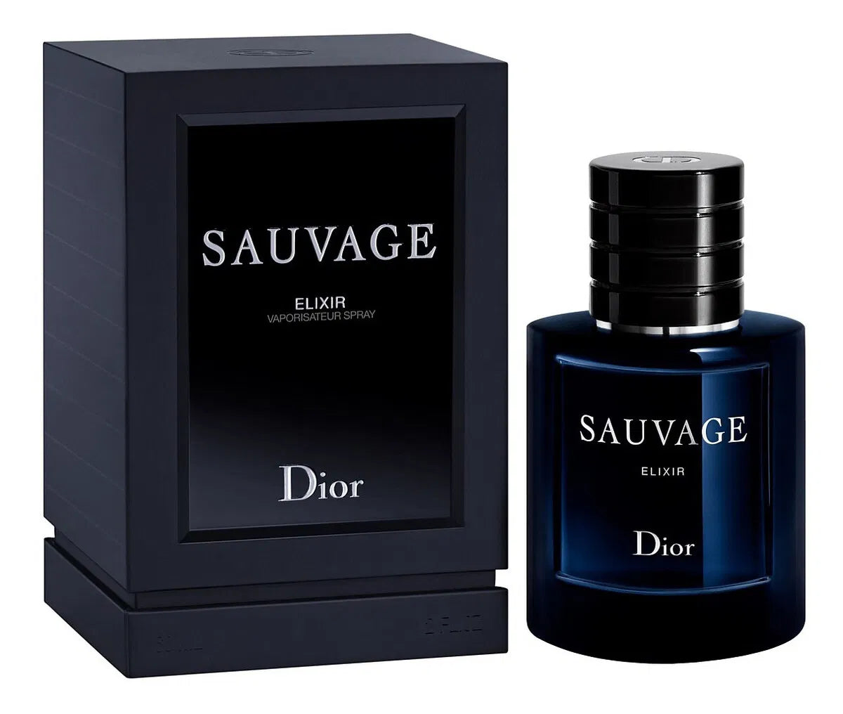 Dior Sauvage Elixir Eau de Parfum 100ml - Intense Long-Lasting Men&