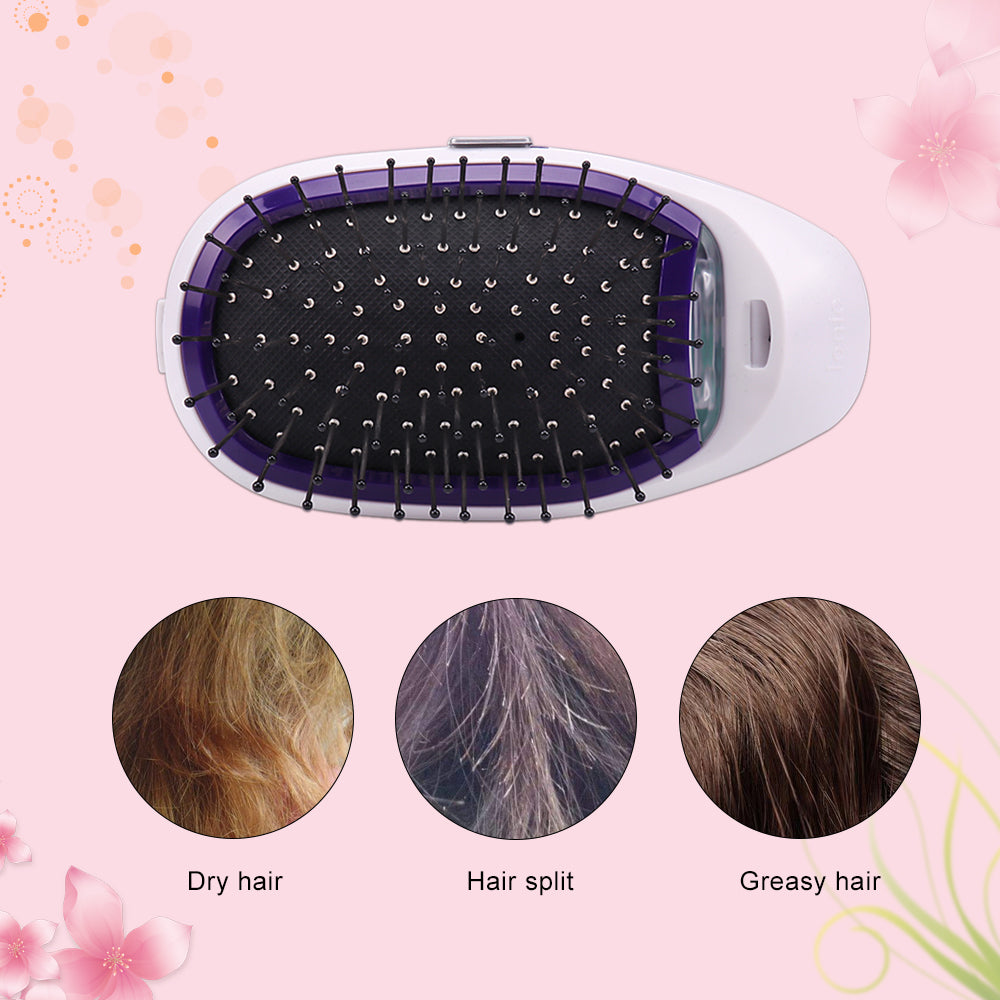 Portable Electric Ionic Styling Hairbrush | Detangling & Smoothing Brush | 便攜負離子造型梳