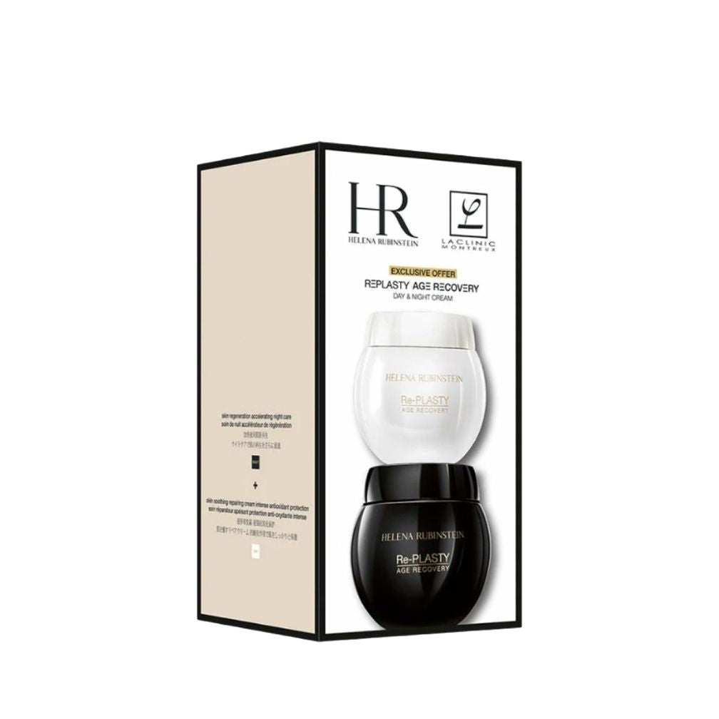 Helena Rubinstein Replasty Age Recovery Day & Night Cream Set | 赫蓮娜 黑繃帶修護日霜晚霜組合 (50ml+50ml)