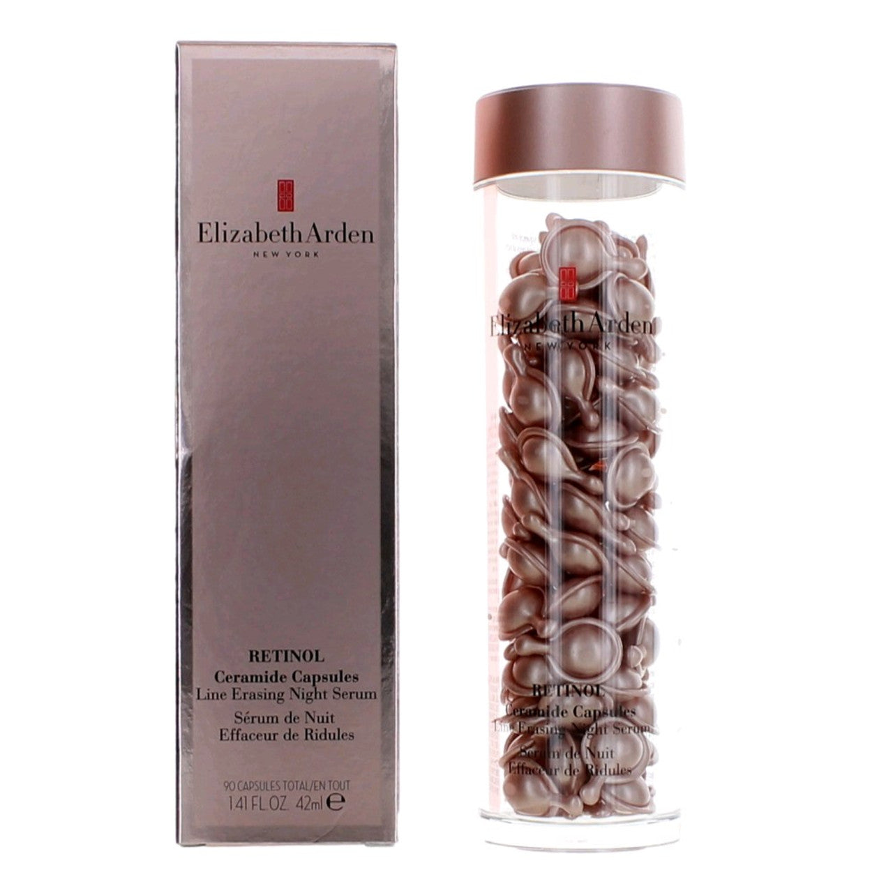 Elizabeth Arden Retinol Ceramide Capsules 90 Count Jar (New) | 時空膠囊新版