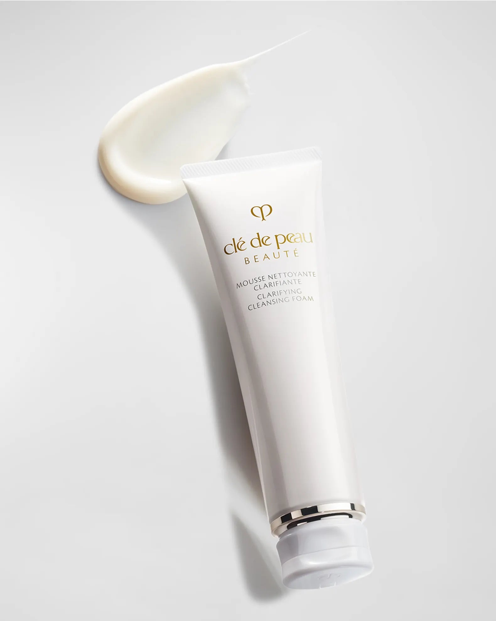 Cle De Peau Beaute Clarifying Cleansing Foam 125ml luxury face wash bottle