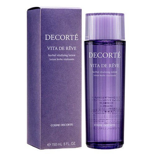 DECORTÉ Vita de Rêve Herbal Vitalizing Lotion 150ml bottle - Toning lotion for dull tired skin
