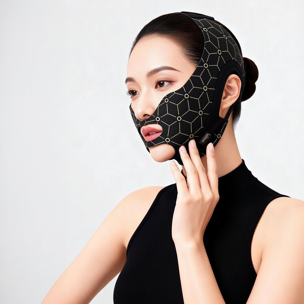 Ali The Fox V-Face Shaping Sleep Mask - Facial Lifting & Contouring Chin Strap