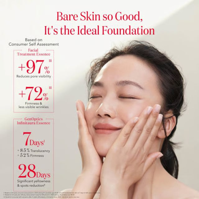 SK-II Pitera essence texture, lightweight brightening serum for even-toned complexion