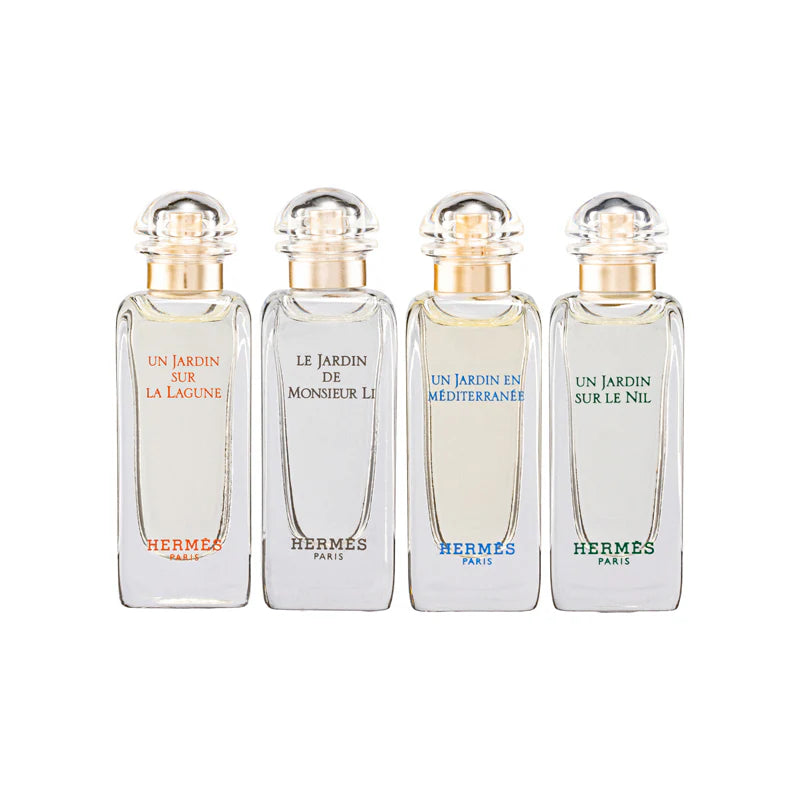 Hermès 4 Piece Jardins Discovery Set (30ml Total)