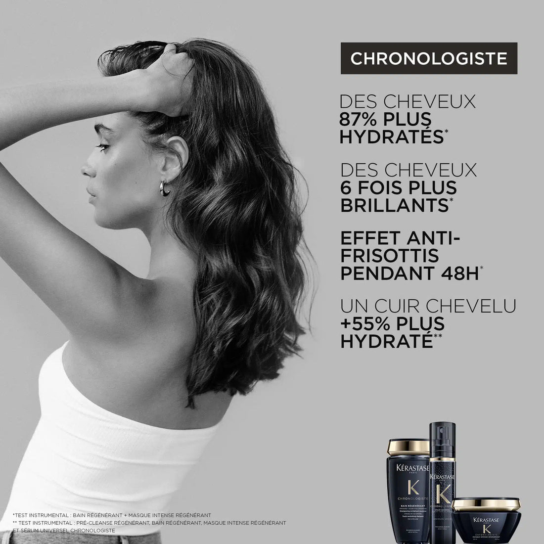 Luxurious pearlized texture of Chronologiste Regenerating Shampoo