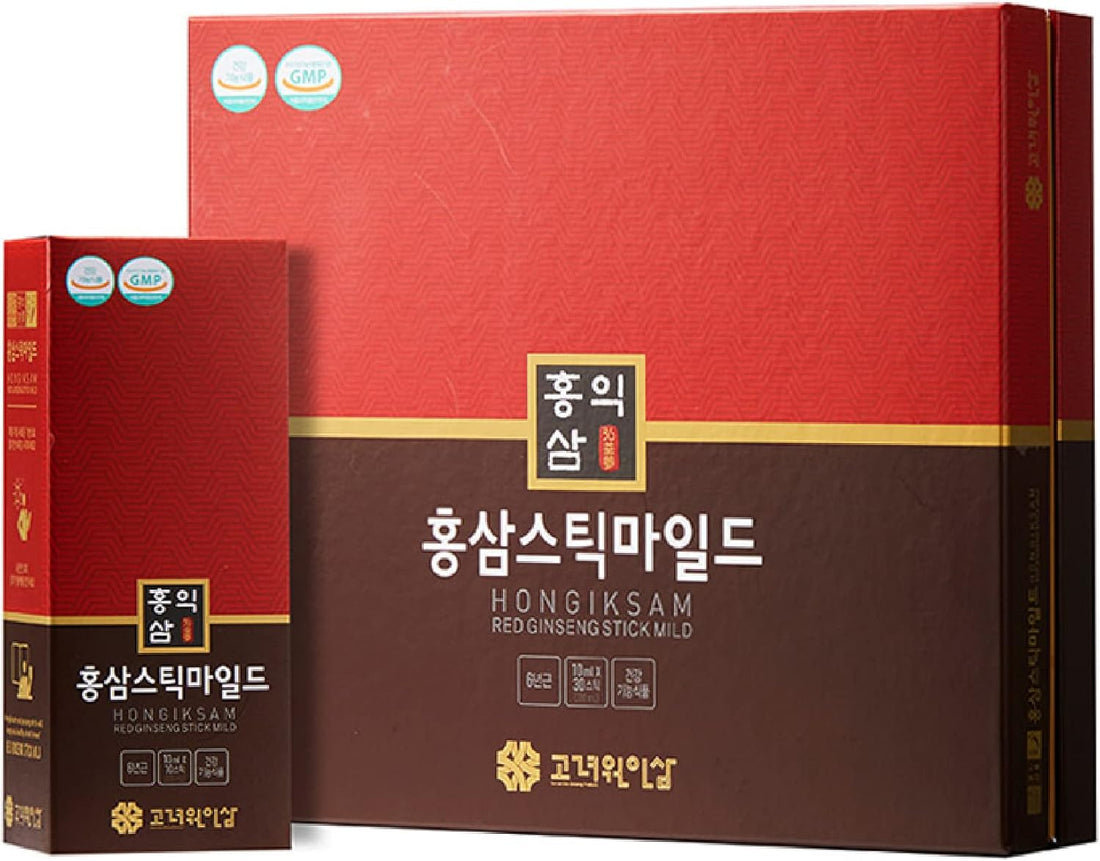Hongiksam Red Ginseng Sticks 30 Pouches (Premium Gift Box)