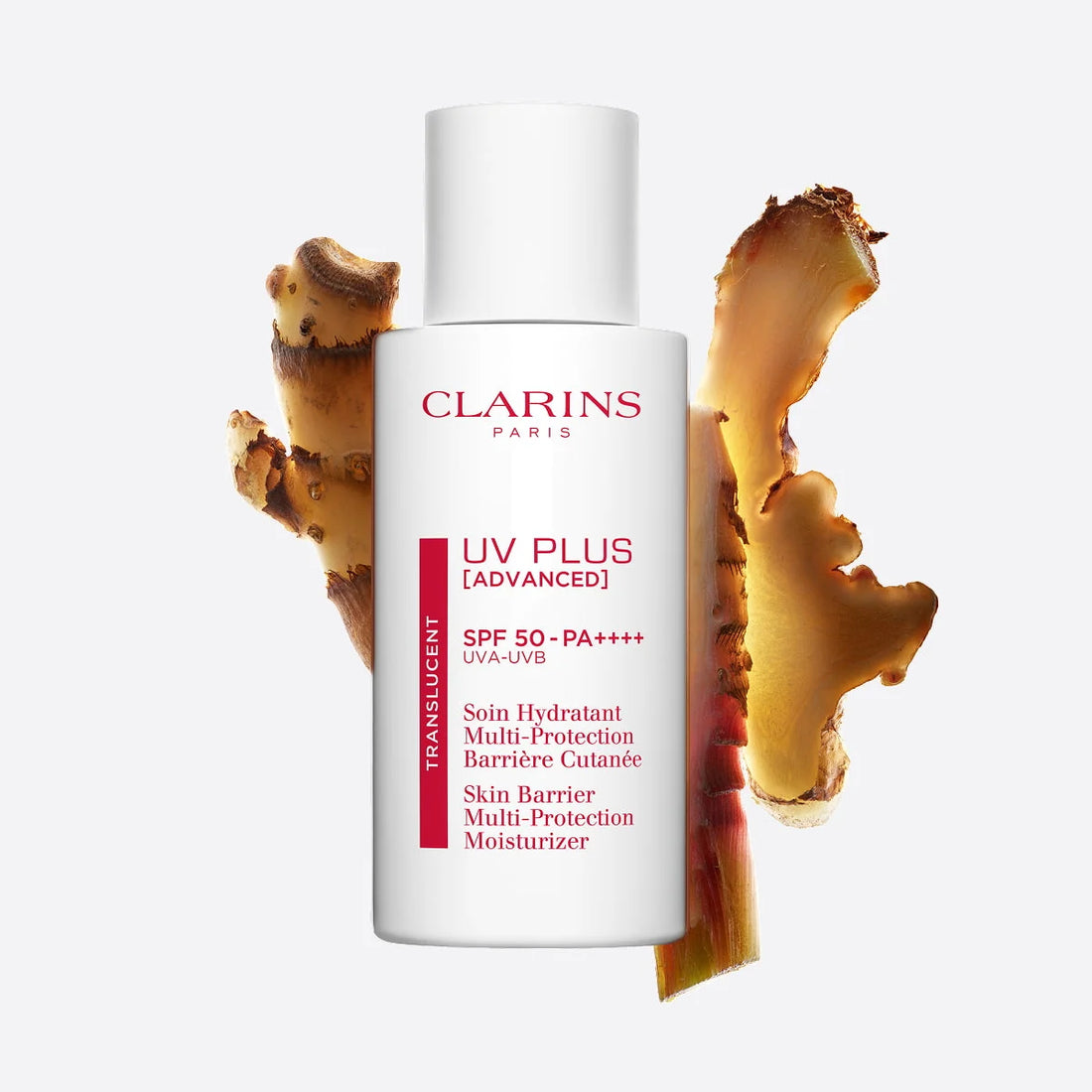 Clarins UV Plus Advanced Skin Barrier Multi-Protection Moisturizer SPF 50 | Translucent 50ml