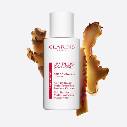 Clarins UV Plus Advanced Skin Barrier Multi-Protection Moisturizer SPF 50 | Translucent 50ml