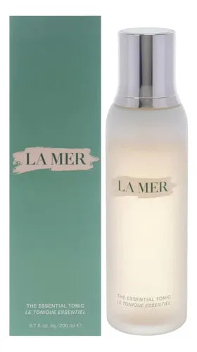 La Mer The Essential Tonic 200ml bottle - Miracle Broth hydrating facial mist with packaging