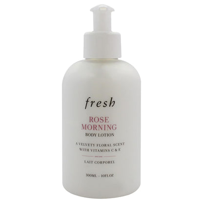 Fresh Rose Morning Body Lotion 300ml bottle - Hydrating and brightening body cream with Vitamin C

