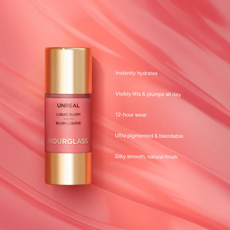 Hourglass unreal liquid blush -vision