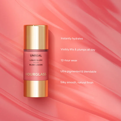 Hourglass unreal liquid blush -vision