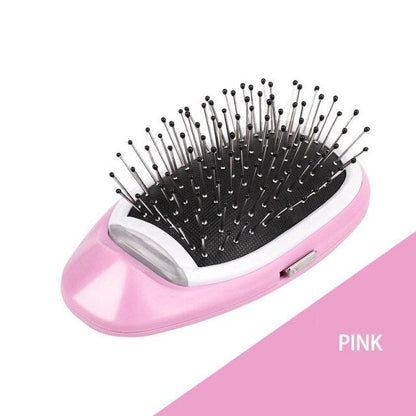 Portable Electric Ionic Styling Hairbrush | Detangling &amp; Smoothing Brush | 便攜負離子造型梳