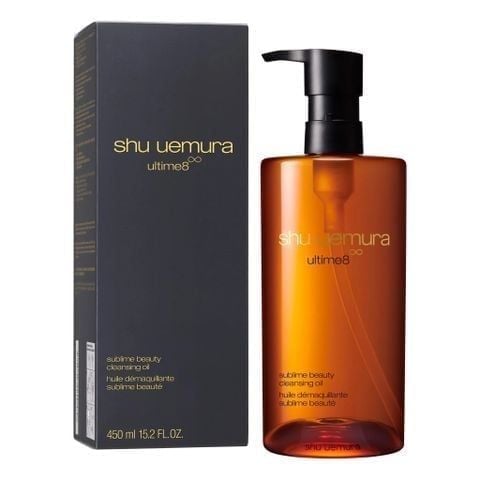 Shu Uemura Ultime8 Cleansing Oil 450ml luxury bottle