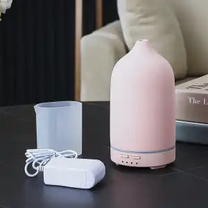 SOULIBG Butterfly Ultrasonic Aroma Diffuser | Plug-In Essential Oil Diffuser with Timer &amp; Night Light