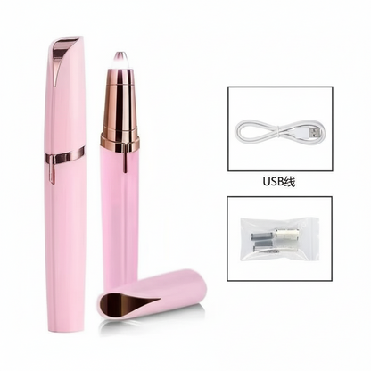 Electric Eyebrow Trimmer | USB Rechargeable Painless Precision Shaper