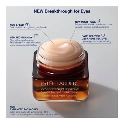 Estee Lauder Advanced Night Repair Eye Supercharged Gel-Cream Duo 15ml*2