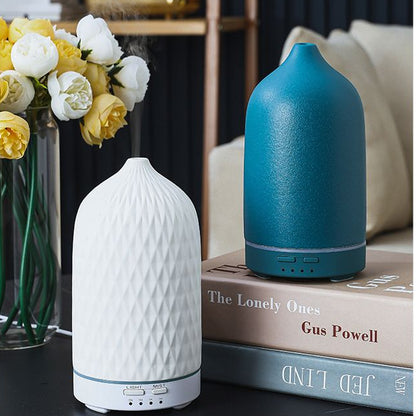 SOULIBG Butterfly Ultrasonic Aroma Diffuser | Plug-In Essential Oil Diffuser with Timer &amp; Night Light