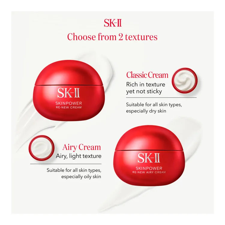 SK-II Skinpower Re-New Cream Duo Set 80g×2