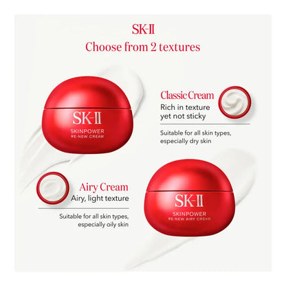SK-II Skinpower Re-New Cream Duo Set 80g×2