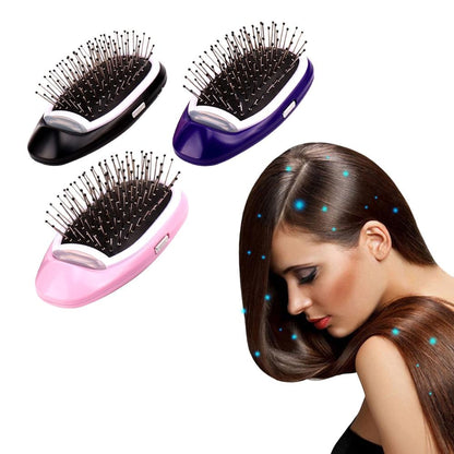 Portable Electric Ionic Styling Hairbrush | 便攜負離子造型梳