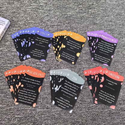 100 Mindful Prompts Cards | Self Care &amp; Stress Relief Mindfulness Deck