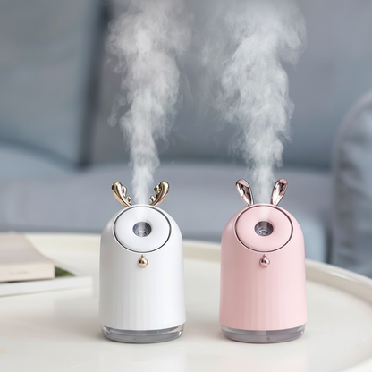 Mini Bunny Humidifier &amp; Aromatherapy Diffuser | Portable Desktop Mist Humidifier