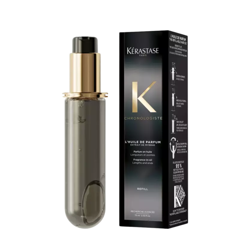 Kérastase Chronologiste Huile De Parfum 75ml + 75ml Refill Set