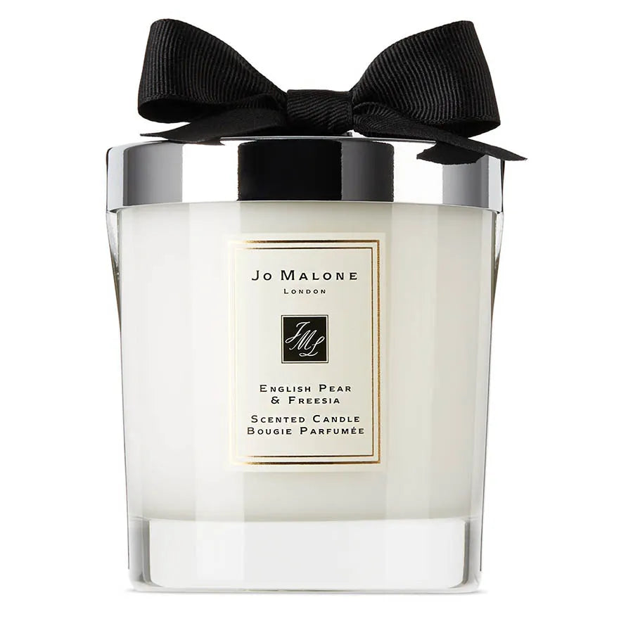 Jo Malone London English Pear &amp; Freesia Scented Candle 200g | Luxury Home Fragrance Candle with Gift Box