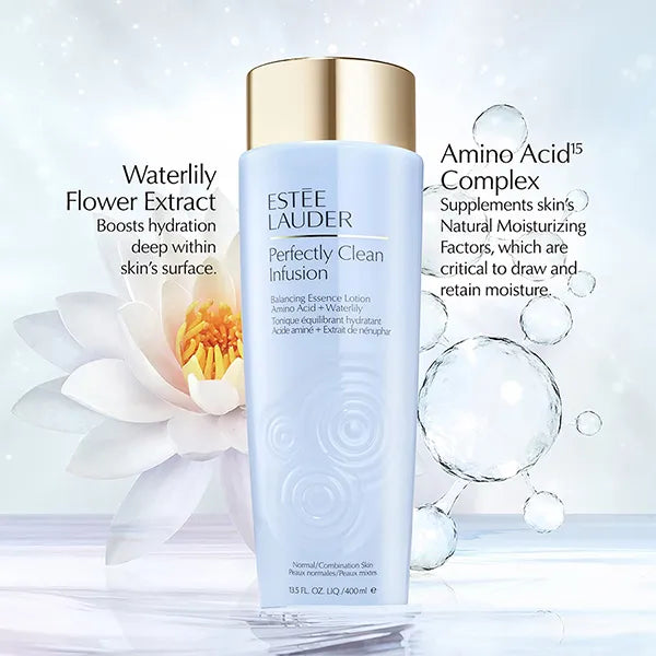 Estée Lauder Perfectly Clean Infusion Balancing Essence Treatment Lotion 400ml