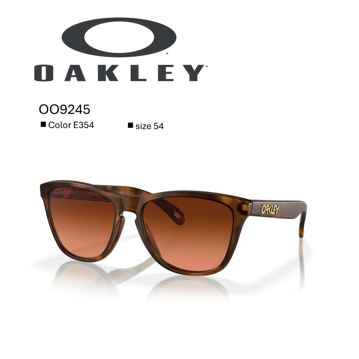 Oakley Frogskins(A)MatBrownTortoise-PrizmBrownGradient