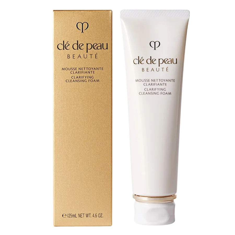 Cle De Peau Beaute Clarifying Cleansing Foam 125ml luxury face wash bottle