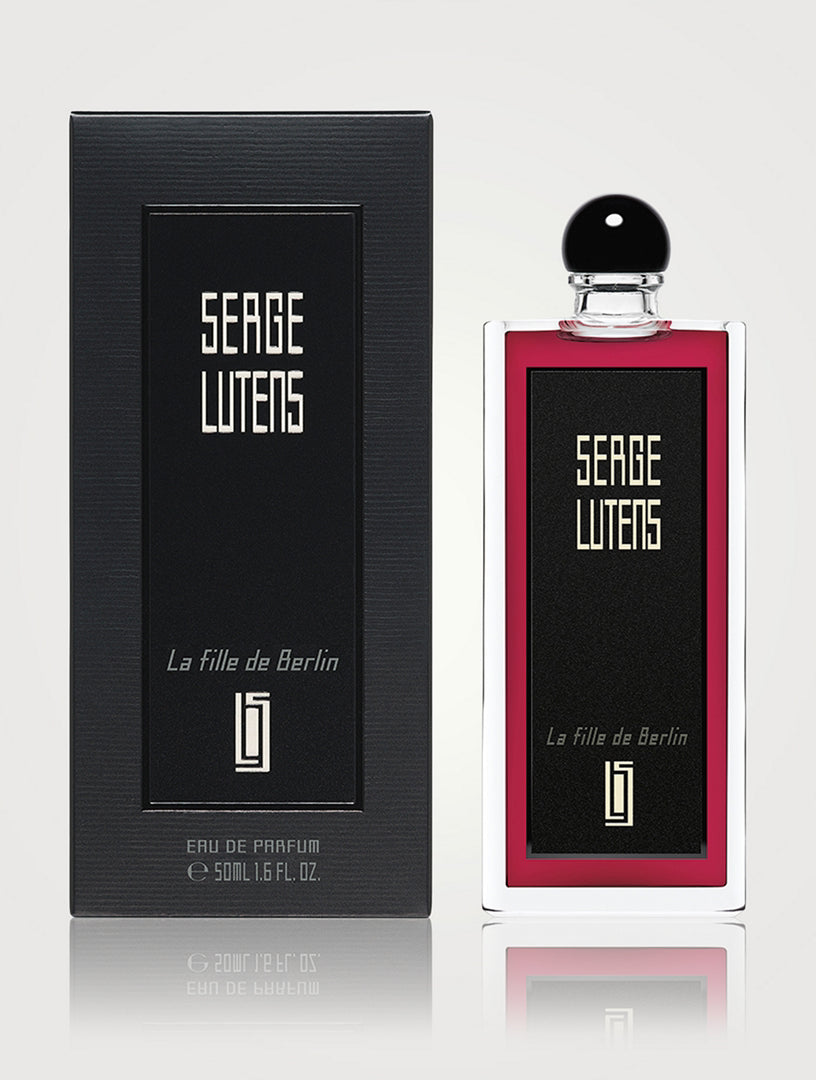 Serge Lutens La Fille de Berlin 50ml - Dark Rose Pink Pepper Gothic Perfume Bottle
