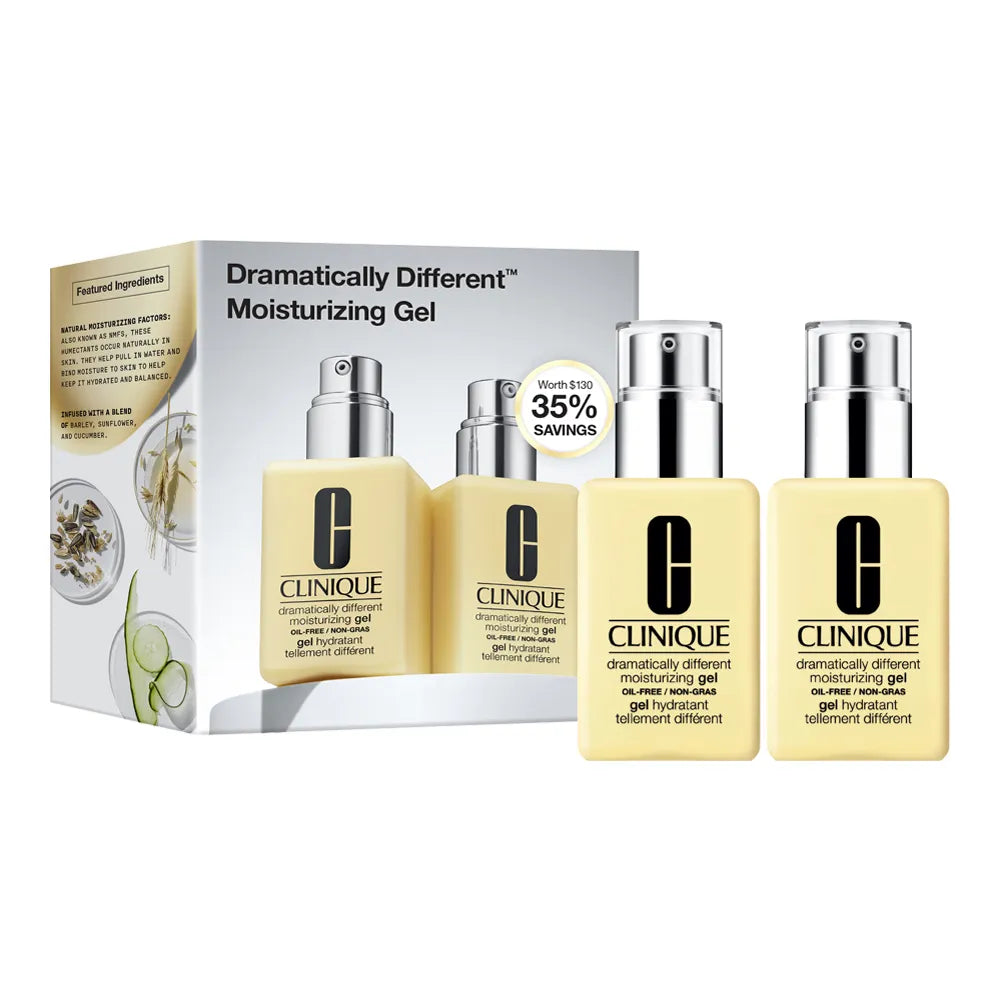Clinique Dramatically Different Moisturizing Gel Duo Set 125ml×2