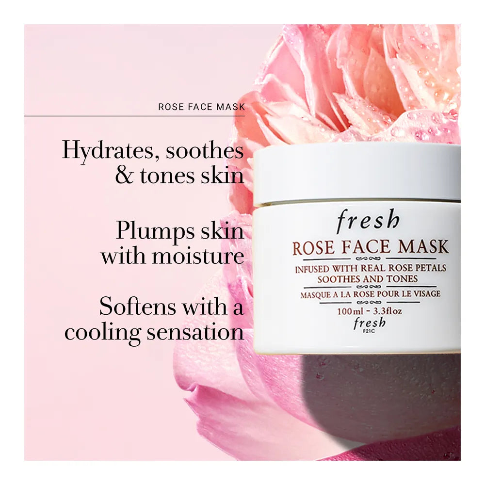 Fresh Rose Face Mask 100ml x2